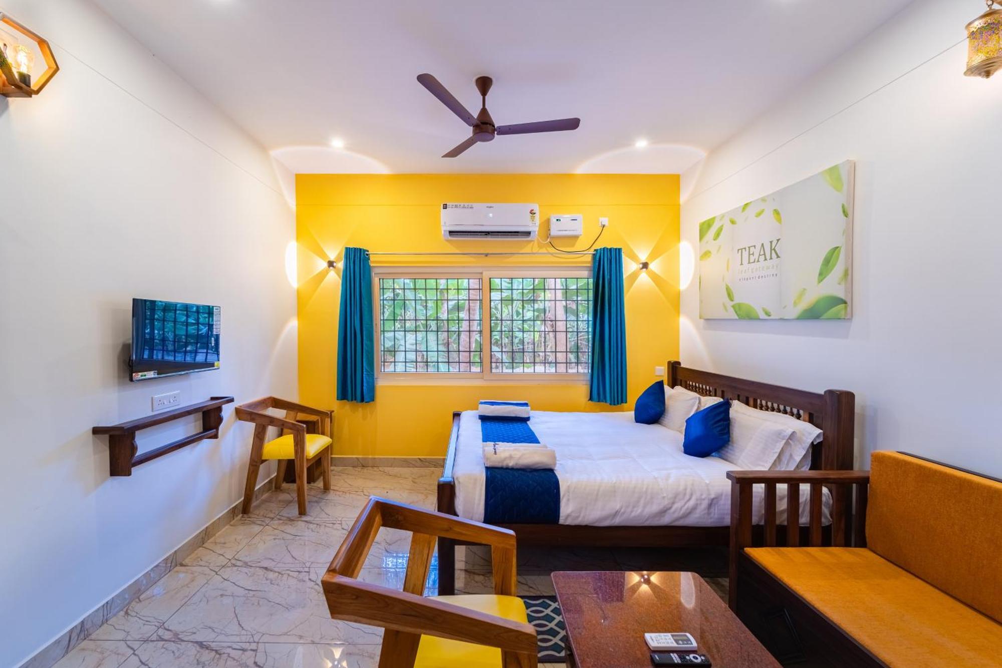 Teak Leaf Gateway Villa With Swimming Pool Indoor Games Kālapettai 外观 照片